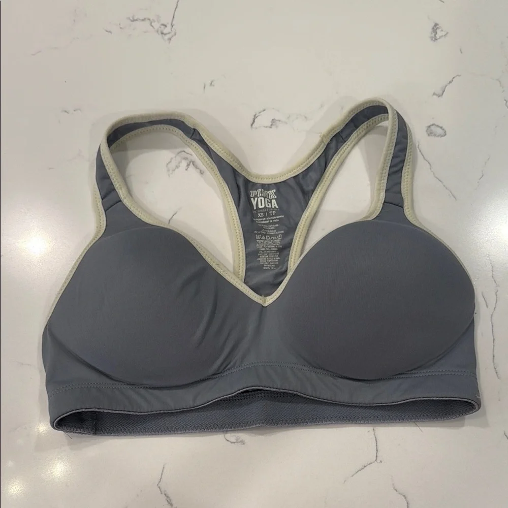 PINK push up sports bra